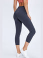 Slim Hip Cropped Leggings Activewear LoveAdora