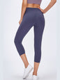 Slim Hip Cropped Leggings Activewear LoveAdora