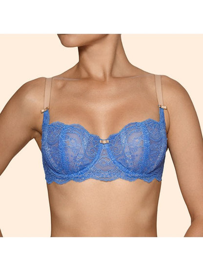 Sexy Sheer Lace Balcony Bra Ajour Carcassonne Balcony Bra LoveAdora