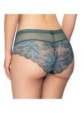 Load image into Gallery viewer, Conturelle Bloomy Days Sheer Lace Shorts Panty Boyshorts LoveAdora
