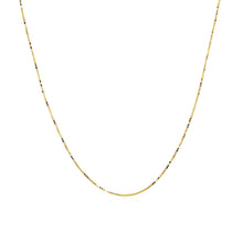 Load image into Gallery viewer, 14k Yellow Gold Classic Box Chain 0.6mm