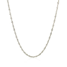 Load image into Gallery viewer, Sterling Silver 1.6mm Singapore Style Chain