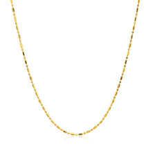 Load image into Gallery viewer, 14k Yellow Gold Diamond-Cut Bead Chain 1.0mm