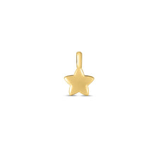 Load image into Gallery viewer, 14k Yellow Gold Mini Star Charm