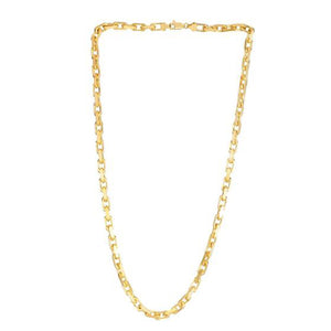 14k Yellow Gold French Cable Link Chain 4.8 mm