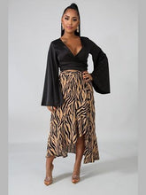 Load image into Gallery viewer, Dominique Animal Print Women&#39;s Skirt - Miss Mafia Skirt LoveAdora