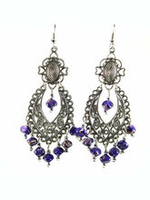 Load image into Gallery viewer, Breezy Skies Scroll Work Style Earrings Earrings LoveAdora