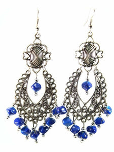 Breezy Skies Scroll Work Style Earrings Earrings LoveAdora