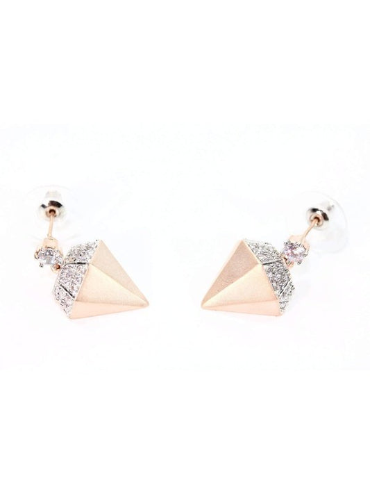 Diamond Girl Stud Earrings Earrings LoveAdora