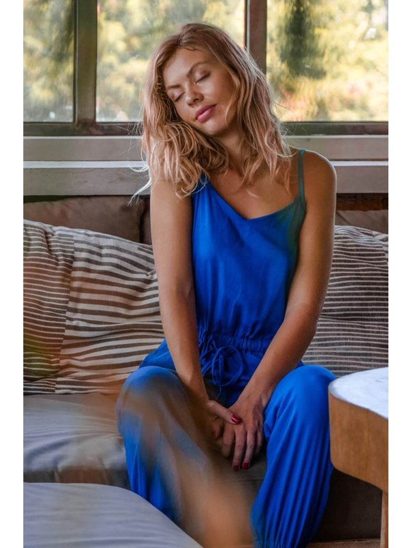 Juliette Jumpsuit | Blue Women's Clothing LoveAdora