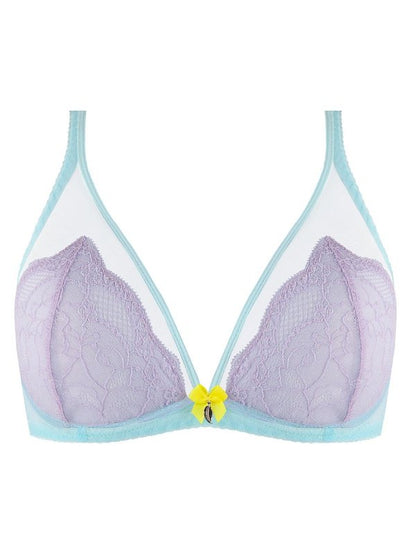 Sexy Sheer Mesh Lace Soft Triangle Bra Kakadu Triangle Bra LoveAdora