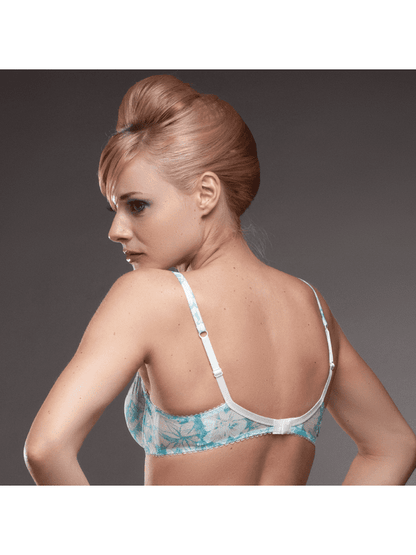 Lavinia Mystic Winter Light Semi-Sheer Lace Bra Lace Bra LoveAdora