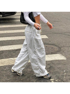 Streetwear Joggers Baggy Trousers Loose Wide Leg Women Punk Sweatpants Pants LoveAdora