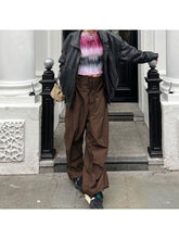 Load image into Gallery viewer, Streetwear Joggers Baggy Trousers Loose Wide Leg Women Punk Sweatpants Pants LoveAdora