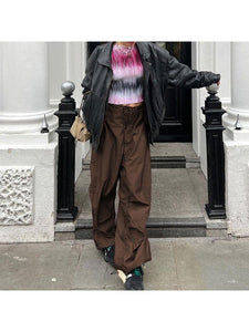 Streetwear Joggers Baggy Trousers Loose Wide Leg Women Punk Sweatpants Pants LoveAdora