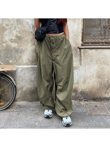 Streetwear Joggers Baggy Trousers Loose Wide Leg Women Punk Sweatpants Pants LoveAdora