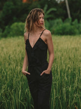 Load image into Gallery viewer, Cleo Jumpsuit | Black Jumpsuit LoveAdora