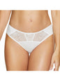 Semi Sheer Low Rise Bikini Panty Gorteks Pamela White Lingerie & Underwear LoveAdora