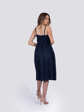 Load image into Gallery viewer, Everly Dress | Navy Women&#39;s Clothing LoveAdora