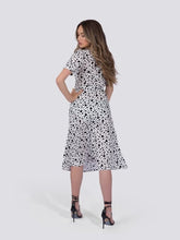 Load image into Gallery viewer, Coco Dress | White Polka Dot Dress LoveAdora