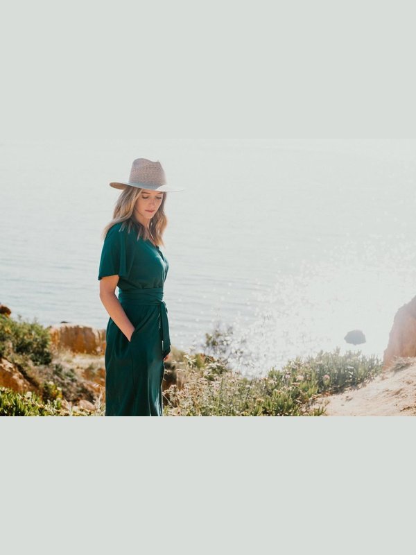 Keandra Dress | Emerald Women's Clothing LoveAdora