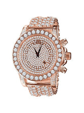 Load image into Gallery viewer, BURNISH CZ ICED OUT WATCH | 5110295 Watches LoveAdora