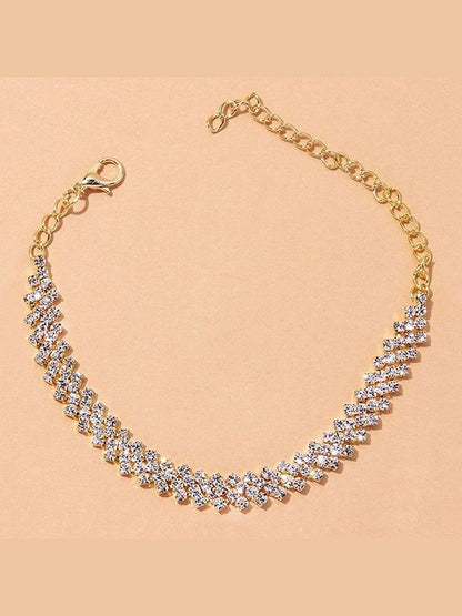 Beach Accessories Crystal Anklet for Women Gold/Silver Other Accessories LoveAdora