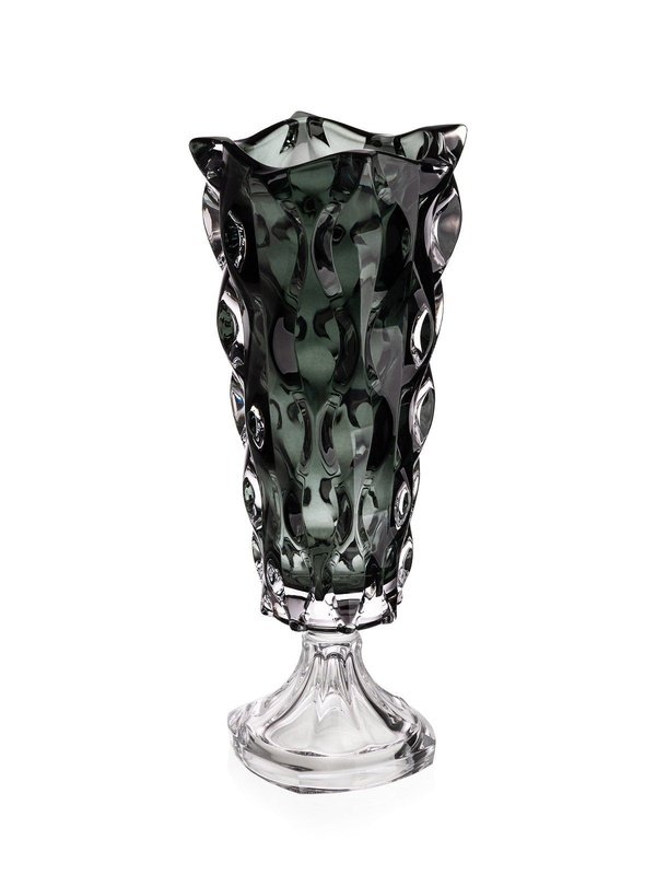 SAMBA Grey Footed Vase Gifts LoveAdora