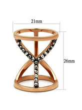 Load image into Gallery viewer, Women Stainless Steel Synthetic Crystal Rings Jewelry &amp; Watches LoveAdora