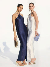 Load image into Gallery viewer, Tassel Cut Out Sleeveless Dress Women Long Bodycon Dress Dresses LoveAdora