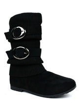 Load image into Gallery viewer, Leggings Love Boot Black Footwear LoveAdora