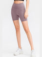 High Waist Biker Shorts with Pockets Activewear LoveAdora