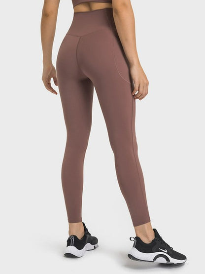 V-Waist Yoga Leggings with Pockets Activewear LoveAdora