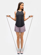 Load image into Gallery viewer, Cut Out Back Sports Tank Top Activewear LoveAdora