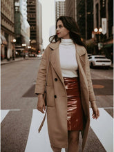 Load image into Gallery viewer, Serena Double Breasted Trench Coat Trench Coat LoveAdora