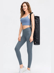 Crisscross Waist Yoga Leggings Activewear LoveAdora