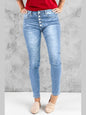 What You Want Button Fly Pocket Jeans Denim Jeans LoveAdora