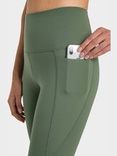 Load image into Gallery viewer, High Waist Ankle-Length Yoga Leggings with Pockets Activewear LoveAdora