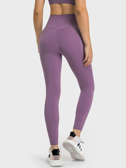 V-Waist Yoga Leggings with Pockets Activewear LoveAdora