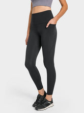 Load image into Gallery viewer, High Waist Ankle-Length Yoga Leggings with Pockets Activewear LoveAdora