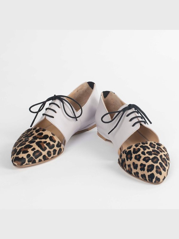Indigenous Oxford Shoes for Women by Lordess -The Primitive Collection Flats LoveAdora