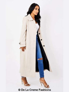 Spring/Summer Longline Mac Coat Jackets & Coats LoveAdora