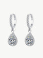 Moissanite Teardrop Earrings Earrings LoveAdora