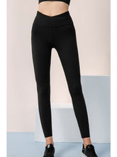 Load image into Gallery viewer, Crisscross Waist Yoga Leggings Activewear LoveAdora