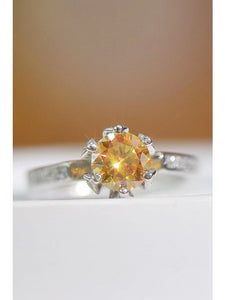 You'are My Lover 2 Carat Moissanite Ring Ring LoveAdora