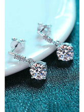 Load image into Gallery viewer, Moissanite Drop Earrings Earrings LoveAdora