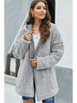 Hooded Teddy Coat Jackets & Coats LoveAdora