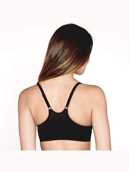 Everyday Front Closure Minimizer Bra Dominique Meryl Black Front Closure Bra LoveAdora