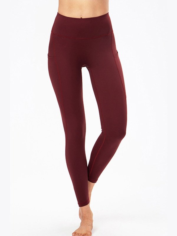 High Waist Fleece Lined Yoga Leggings Activewear LoveAdora