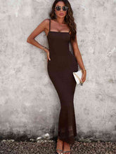 Load image into Gallery viewer, Spaghetti Strap Bodyline Maxi Dress